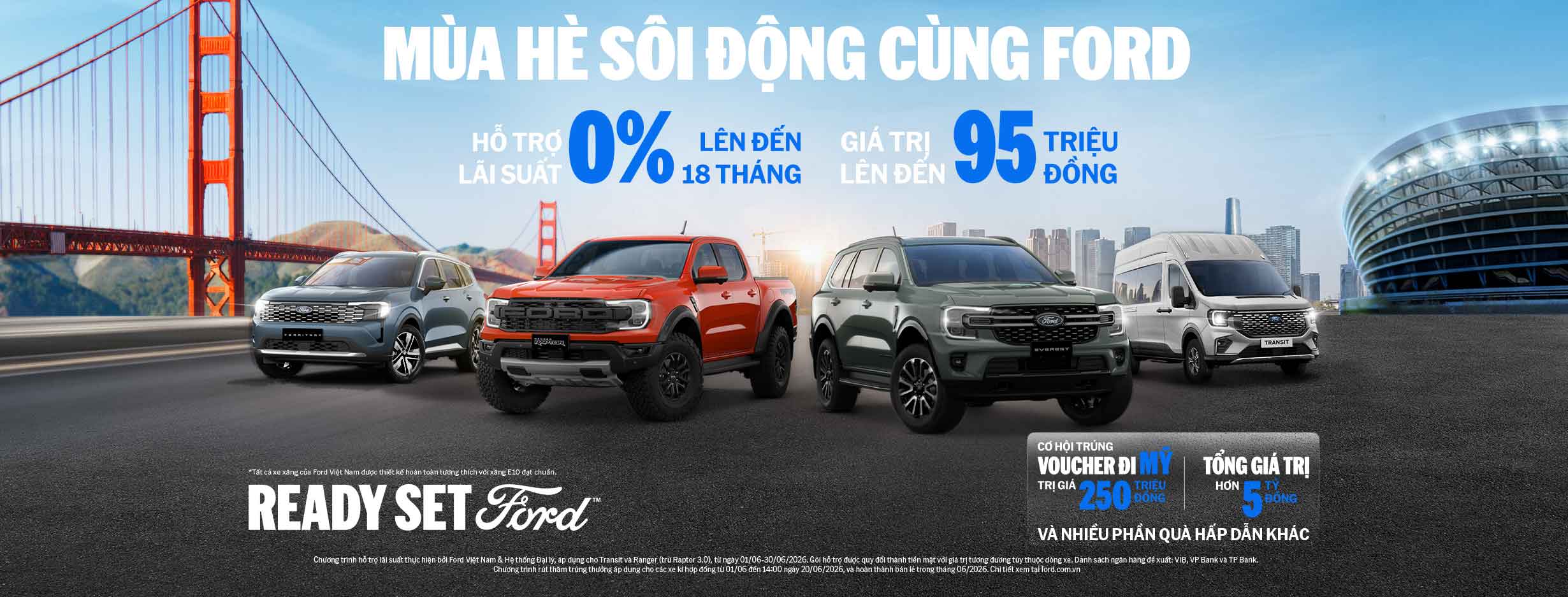 Mùa hè sôi động cùng ford